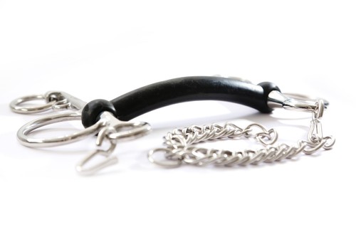 Pelham rubber mullen mouth - pelham,