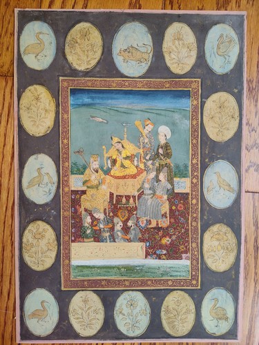 Antique persian painting - antique,