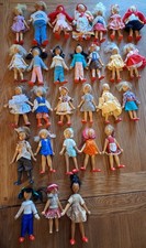 Vintage Wooden Peg Dolls Large