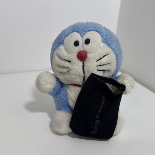 Doraemon plush phone holder - doraemon,