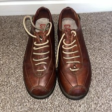 CAMPER DARK TAN LEATHER