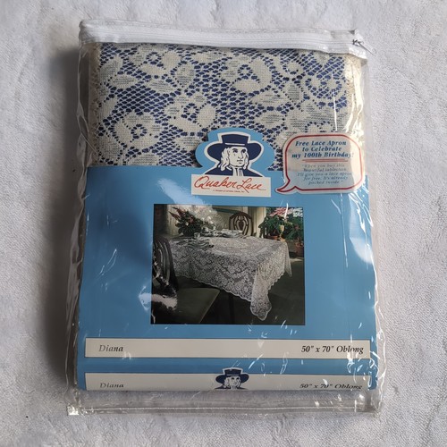 New quaker lace tablecloth - new,