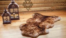 Genuine Spiced Brown Sheepskin