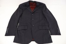 Taylor & Reece Pinstripe Wool Blazer Jacket Chest 36" Length R
