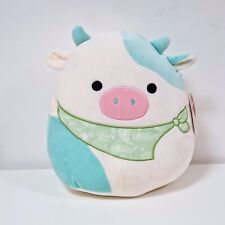 Squishmallows Belana the 11” Cow With Green Bandana BNWT US Import