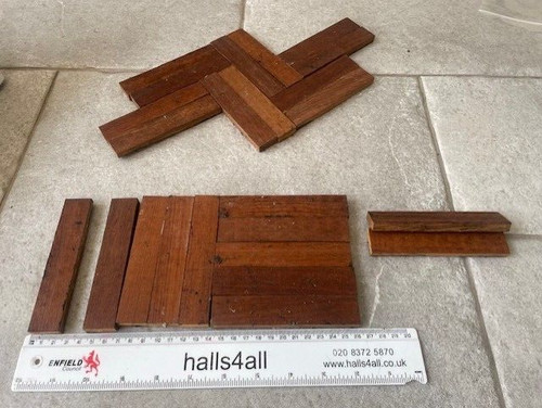 Reclaimed parquet teak wood - reclaimed,