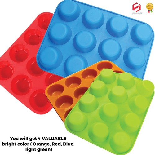 Baking muffin tray silicone - muffin,