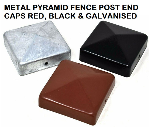 Metal fence post - metal, oxide