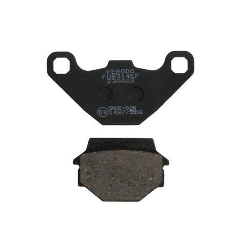 Pair front wheel brake pads - brake,
