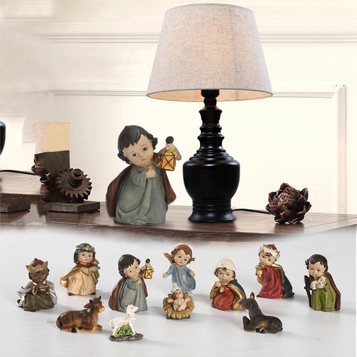 11pcs resin statue nativity - resin,