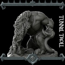 Tunnel troll miniature all - -,