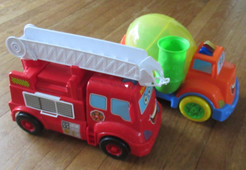 Calesita toy concrete mixer