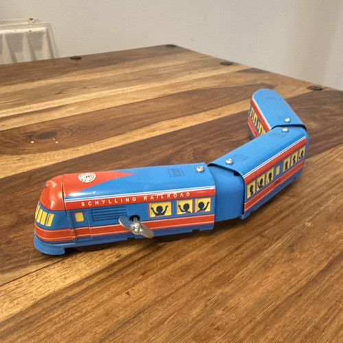Schylling railroad tin - schylling,