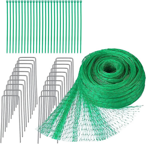 44pcs garden netting kit 4m - netting,