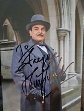 Photo From Poirot Signed By David Suchet