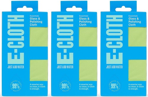 Cloth glass polishing - 3x, e-cloth