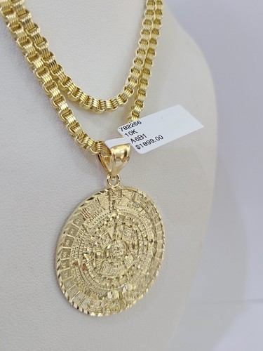 10k gold byzantine - byzantine, necklace