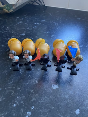 Star wars kinder egg figures - star,