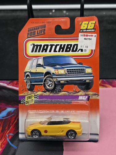 1998 matchbox mgf - mgf, #66