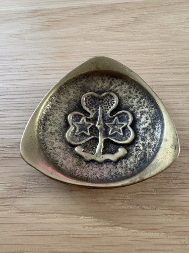 Irish brass pin - pin, featuring