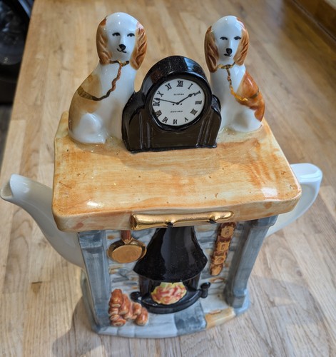 Swineside teapottery fireplace - teapottery,