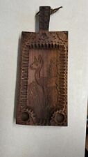 Vintage Wooden Treen Speculaas