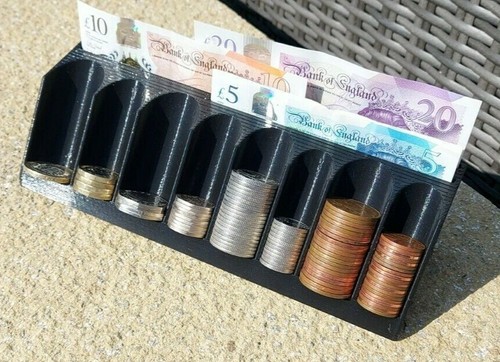 Coin note cash - &,