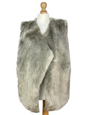 Winter Faux Fur Gilets Sleeveless Vest Waistcoat Warm Soft  Casual Coat Outwear