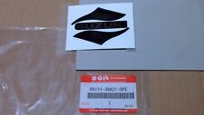 88-91 VS750 Intruder 750 New Genuine SUZUKI Black/Silver Fuel Tank Emblem Badge