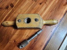 Antique Wood Dowel Threading