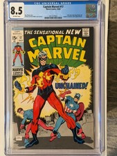 Captain Marvel #17 - CGC 8.5