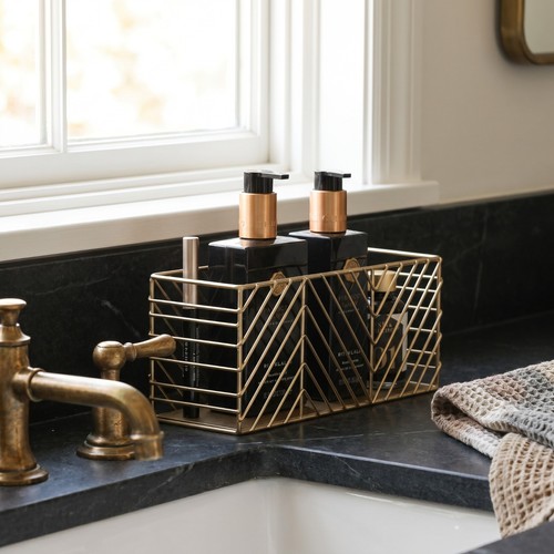 Industrial gold rectangular - gold,