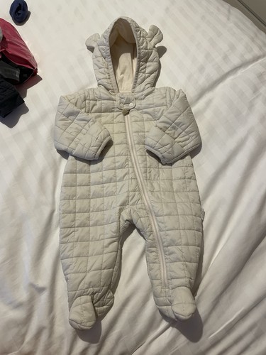 Month quilted pram - 3-6, suit