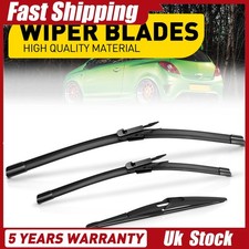 Front and Rear Wiper Blade Set