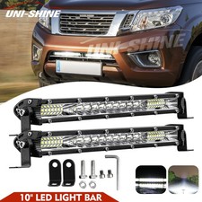2PCS Single Row 10" LED GRILLE