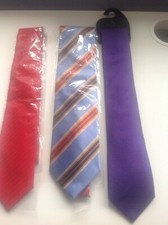 3 NEW Ties 100% Silk - Savoy Taylors Guild, John McBride Belfast, Jose Piscador