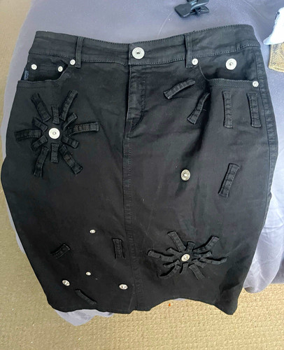 Moschino jeans black denim - moschino,