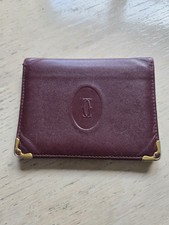 Cartier Leather credit card holder/wallet.. Original Cartier.