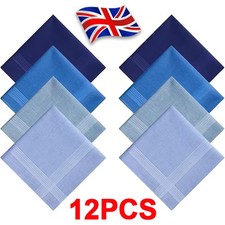 Men's Handkerchiefs - 12 Pack
