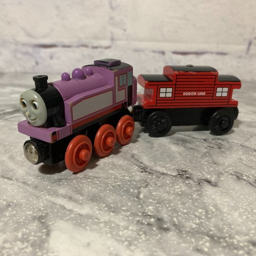 Fisher price wooden train - wooden,