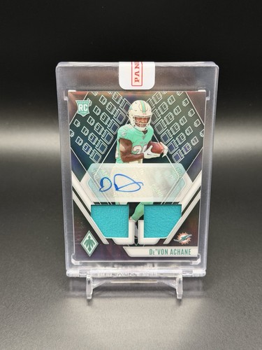 Devon achane rookie patch auto - rookie,