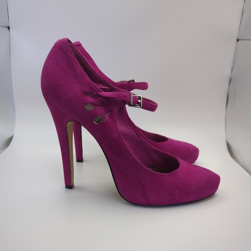 Next fuschia pink suede - , mary