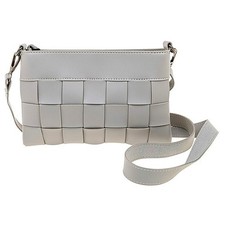 Woven PU Leather Shoulder Bag