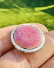 Antique 930 Silver & Guilloche