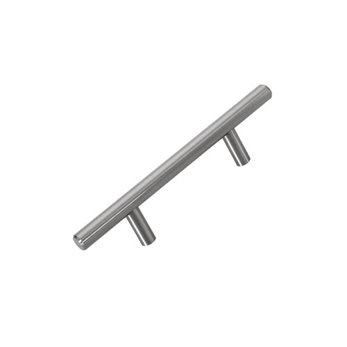 Satin chrome bar - satin, shaped