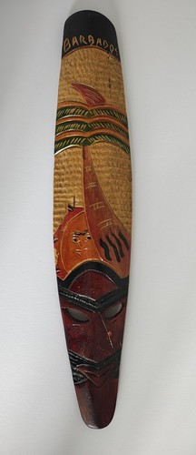 Vintage hand carved - hand-carved, barbados