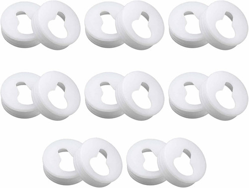16pcs round keyhole shelf - round,