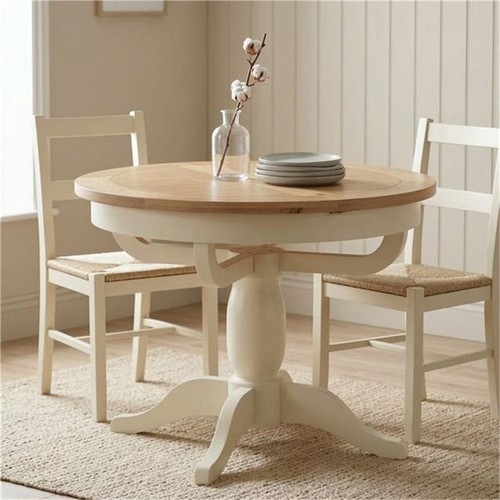 Painted ivory round - painted, extending