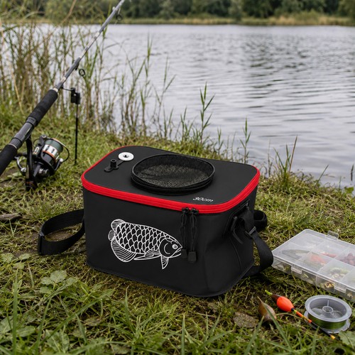 Portable live fish container - live,