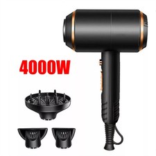 4000W Professional Fast Dry Dryers Ionic Hair Dryer for Curly Straight Hair UK